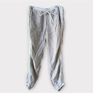 Hard Tail forever racer joggers vegan silk stretch waistband and leg opening Y2K